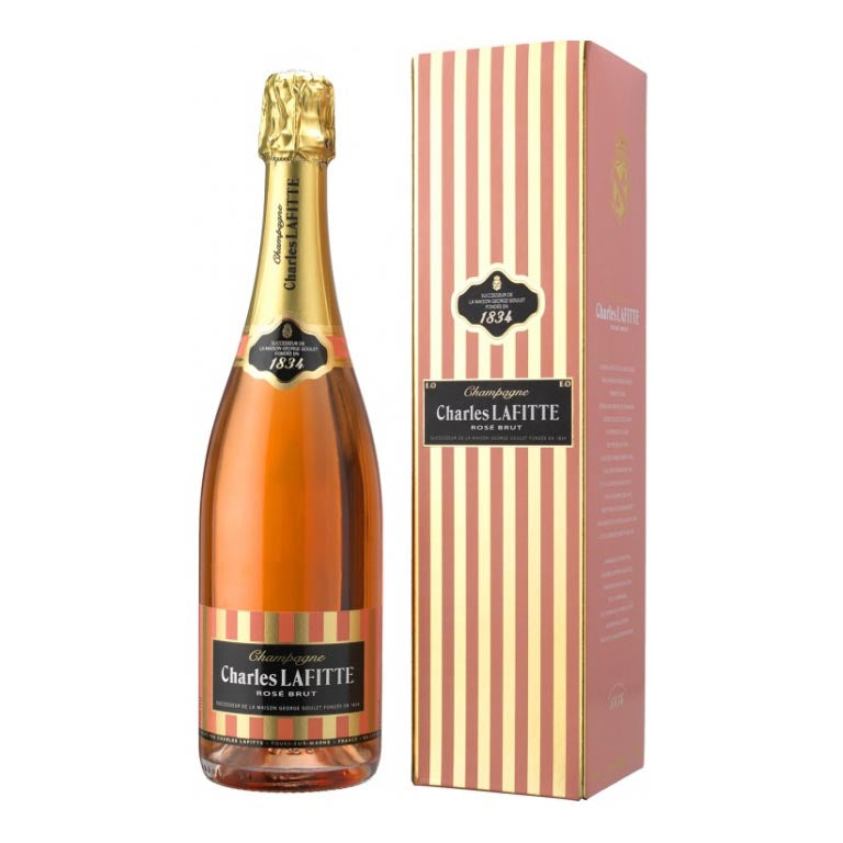CHARLES LAFITTE CHAMPAGNE ROSÉ BRUT-75CL  ASTUCCIATA